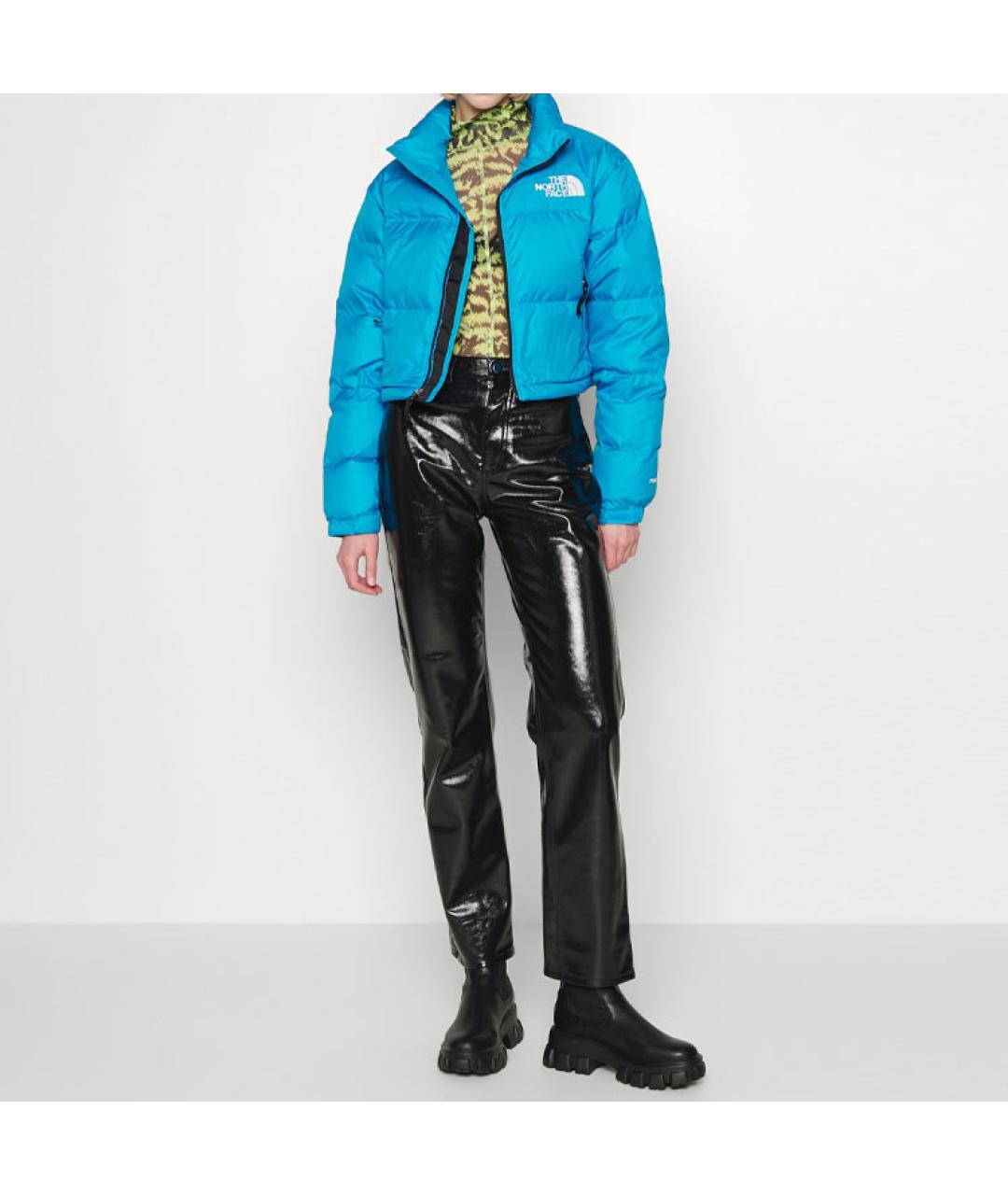 THE NORTH FACE Голубой пуховик, фото 4