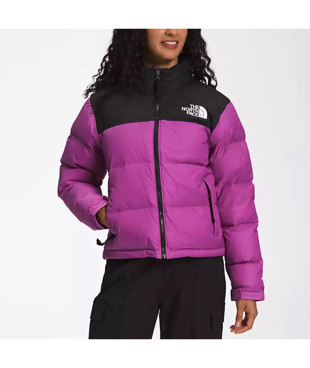 THE NORTH FACE Фиолетовый пуховик, фото 2
