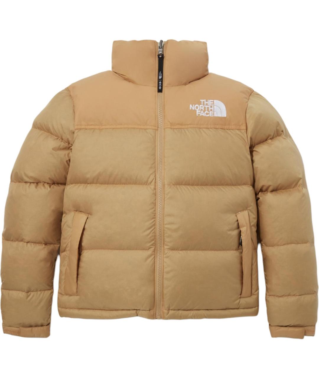 THE NORTH FACE Коричневый пуховик, фото 1