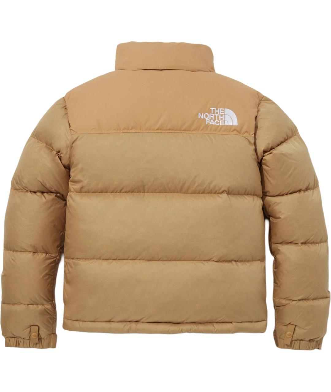 THE NORTH FACE Коричневый пуховик, фото 2