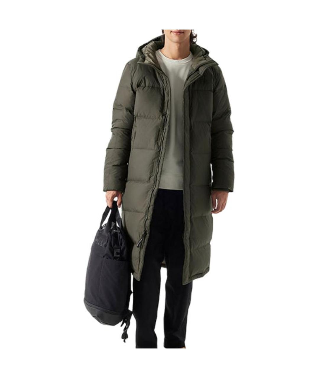 THE NORTH FACE Зеленый пуховик, фото 2