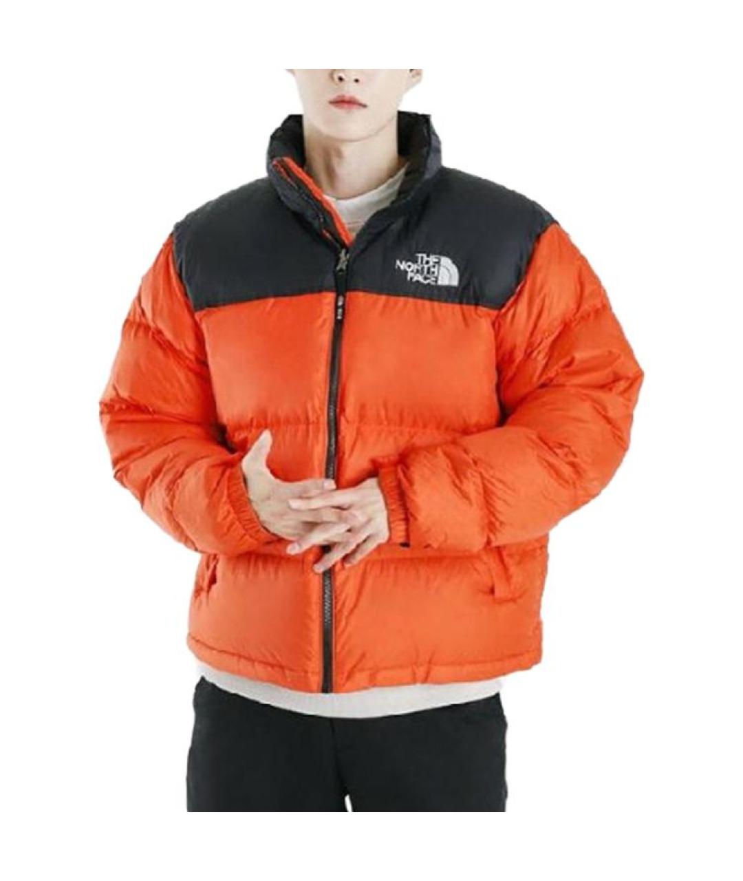 THE NORTH FACE Оранжевый пуховик, фото 3