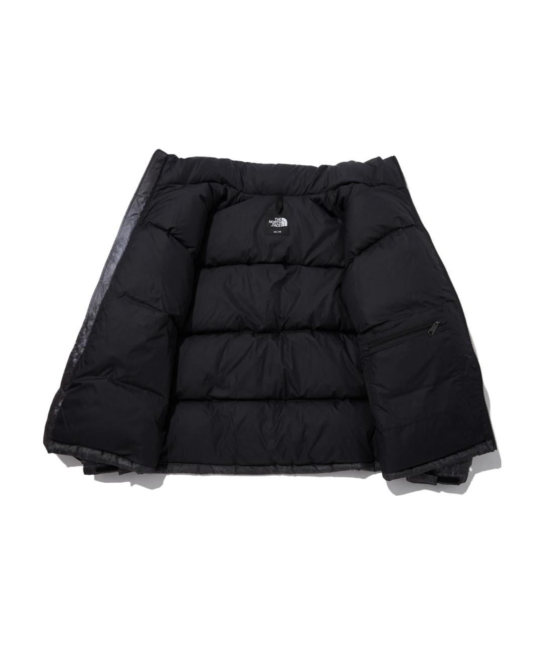 THE NORTH FACE Черный полиамидовый пуховик, фото 3