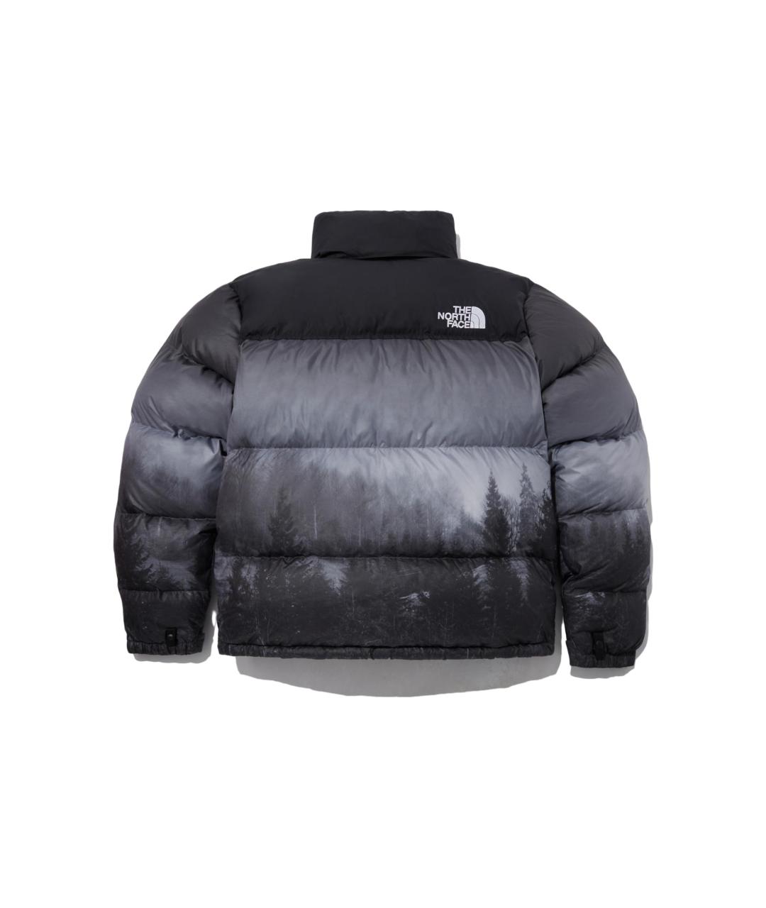 THE NORTH FACE Черный полиамидовый пуховик, фото 2