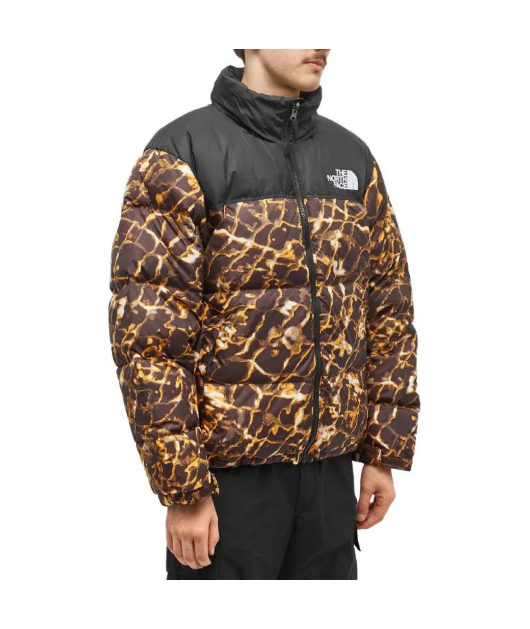 THE NORTH FACE Коричневый пуховик, фото 2