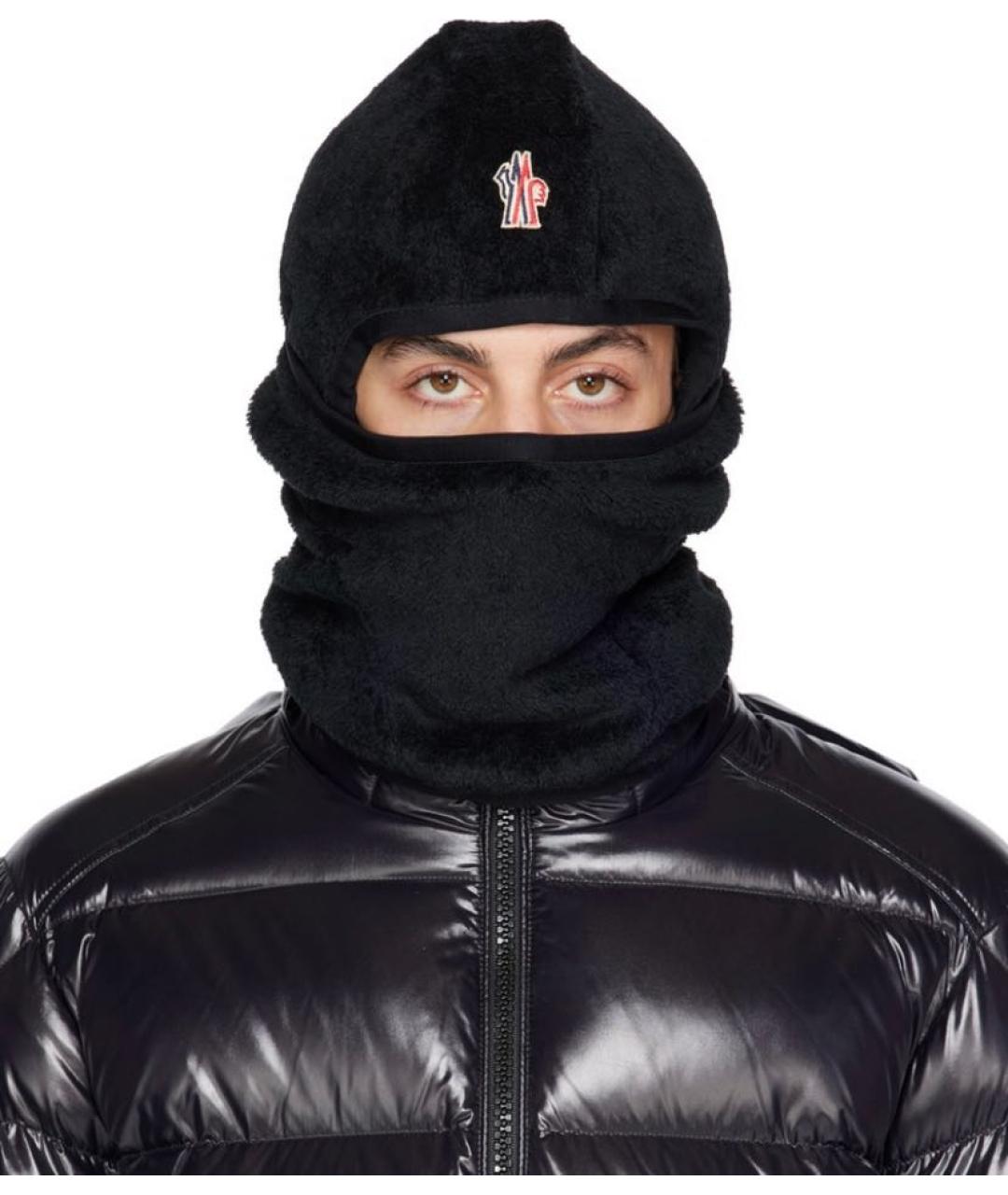 MONCLER GRENOBLE Черная шапка, фото 2