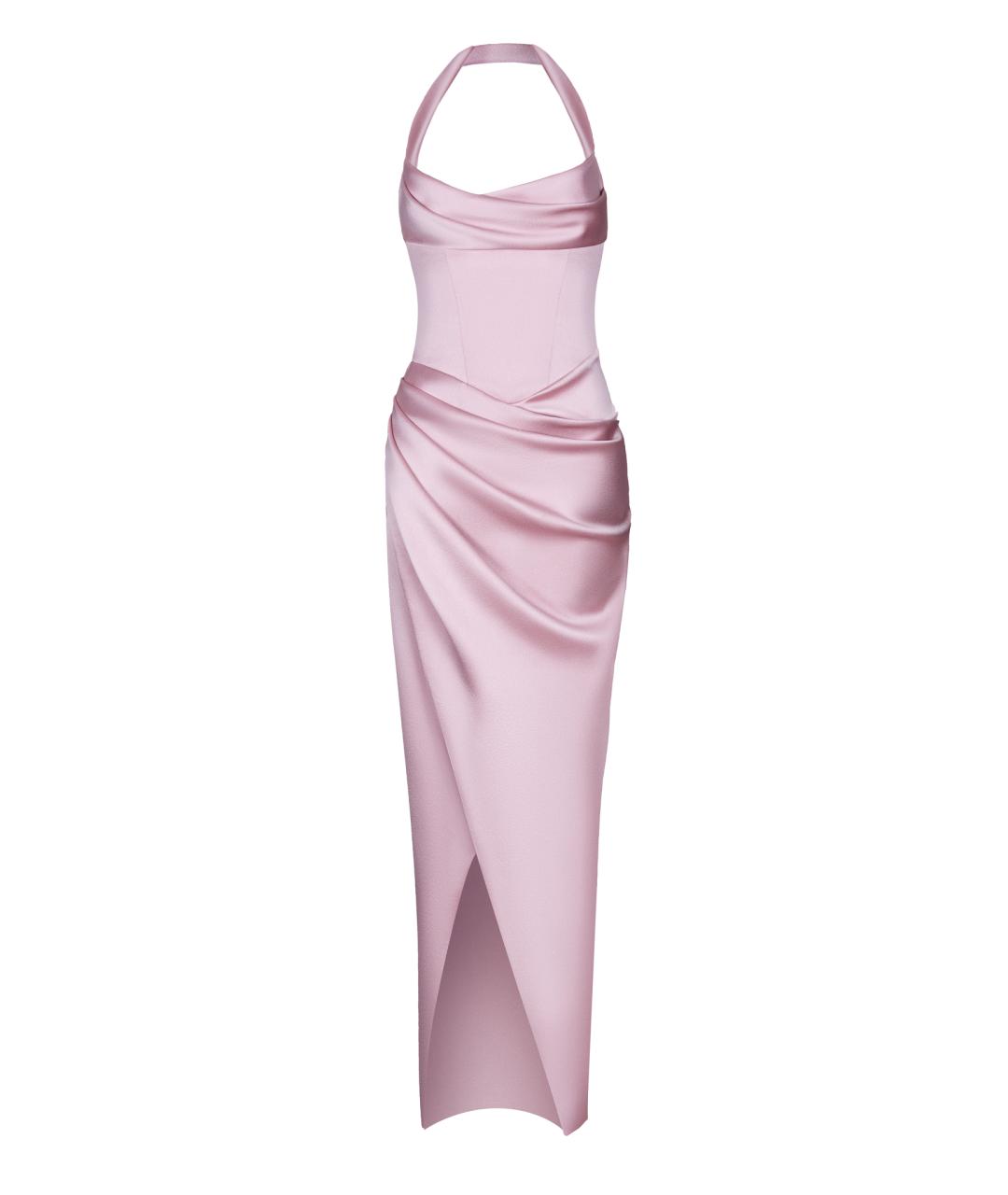 RASARIO Розовое полиэстеровое вечернее платье, фото 1
