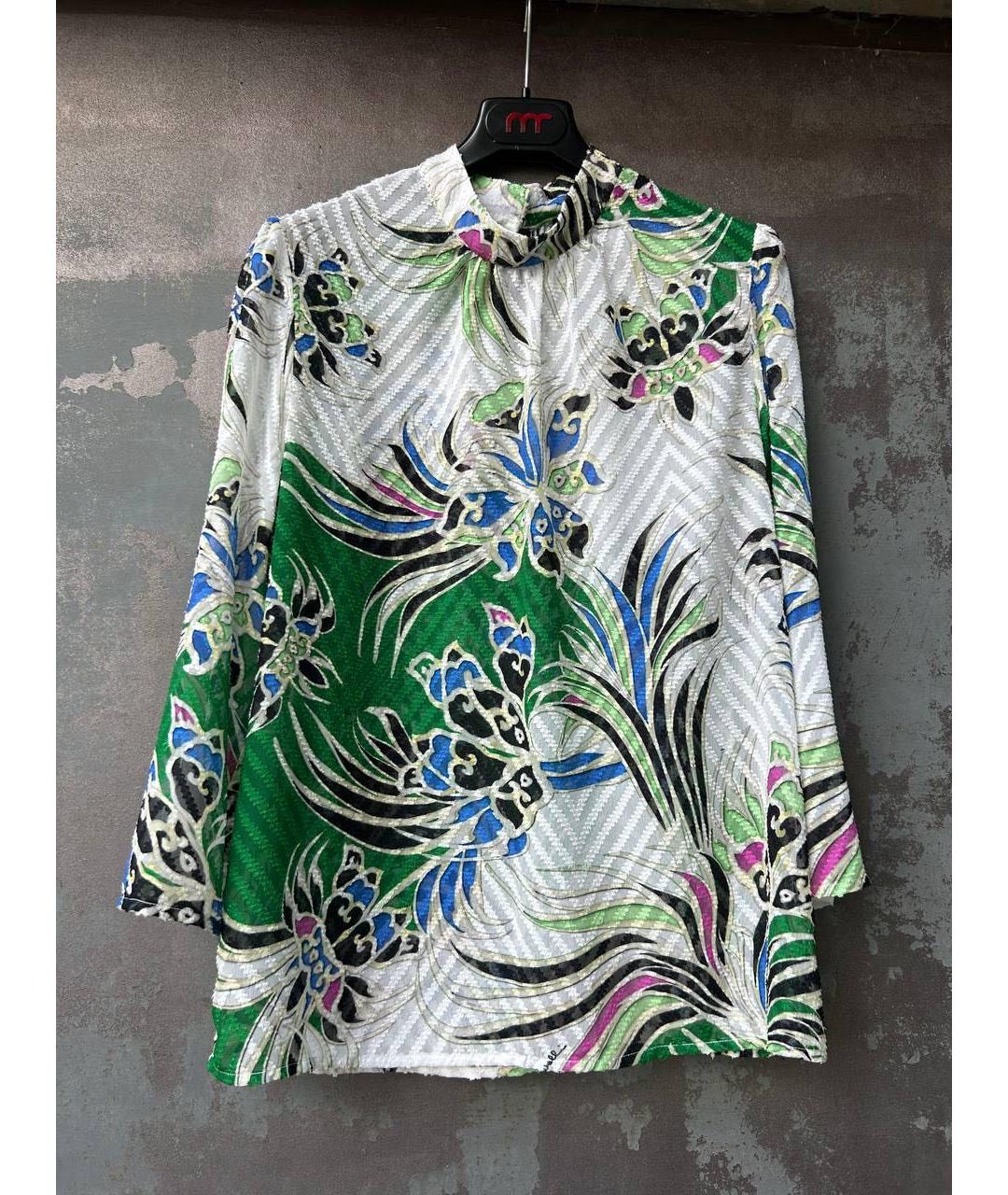 JUST CAVALLI Зеленая блузы, фото 6
