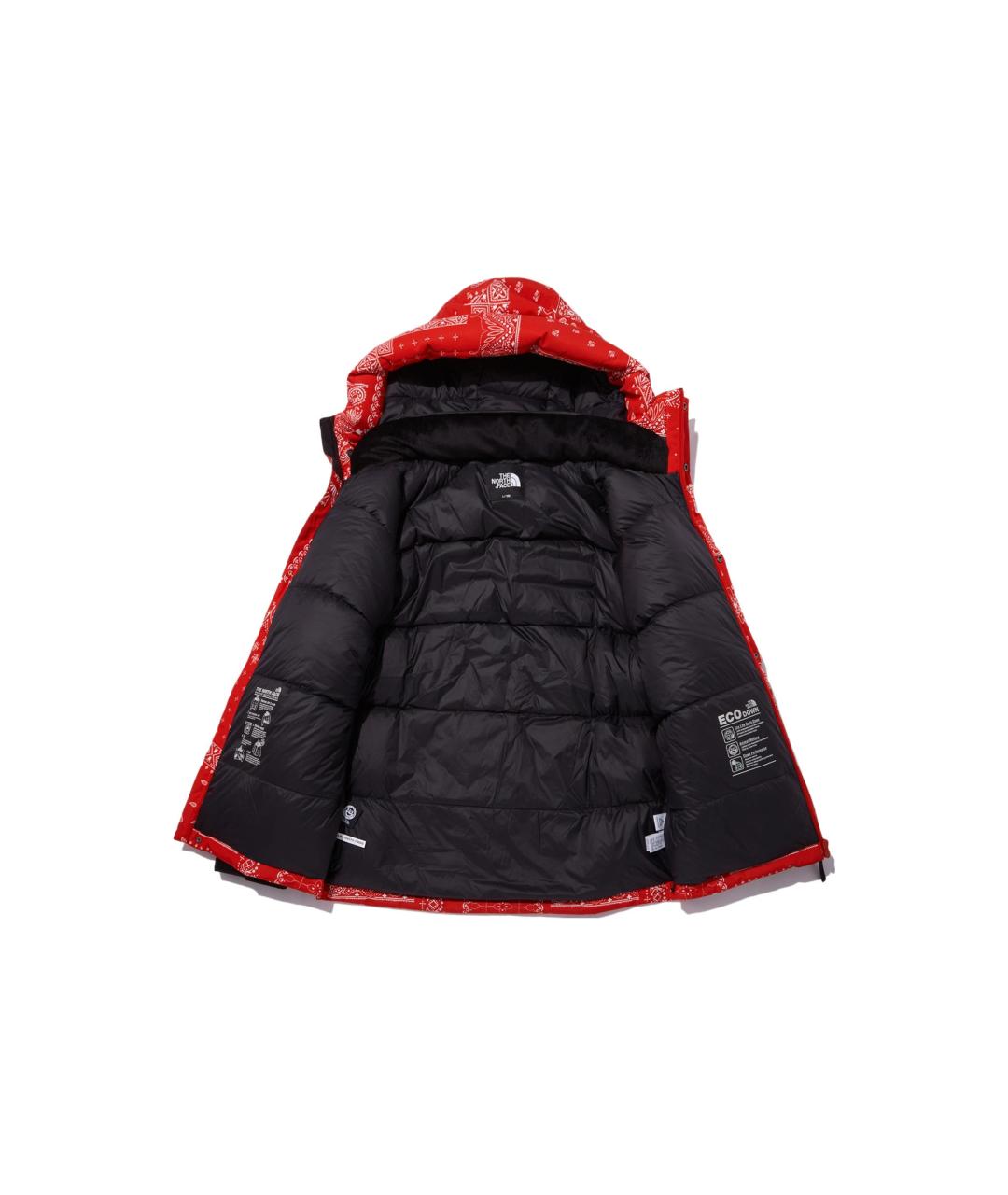 THE NORTH FACE Красный пуховик, фото 3