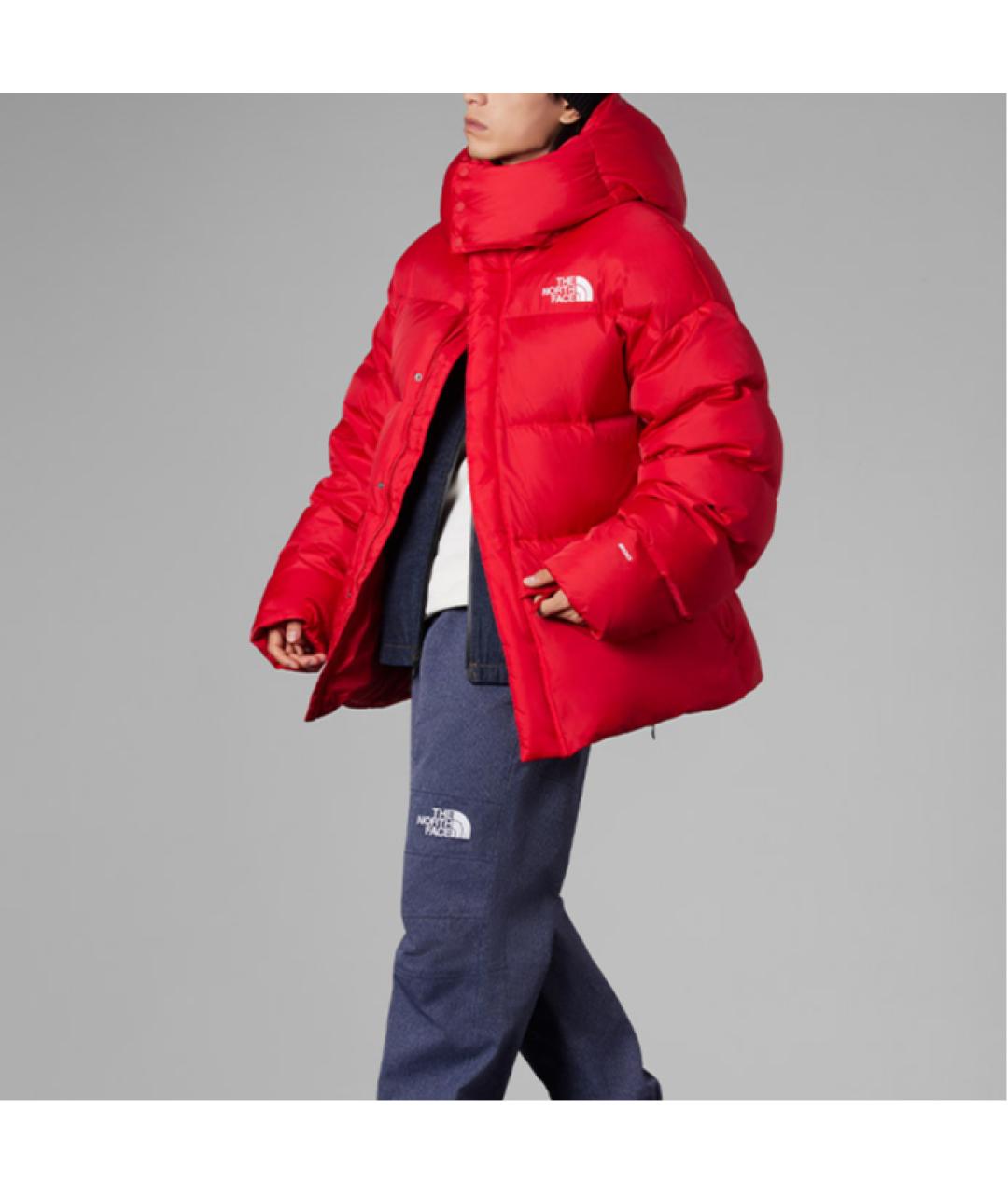 THE NORTH FACE Красный пуховик, фото 3