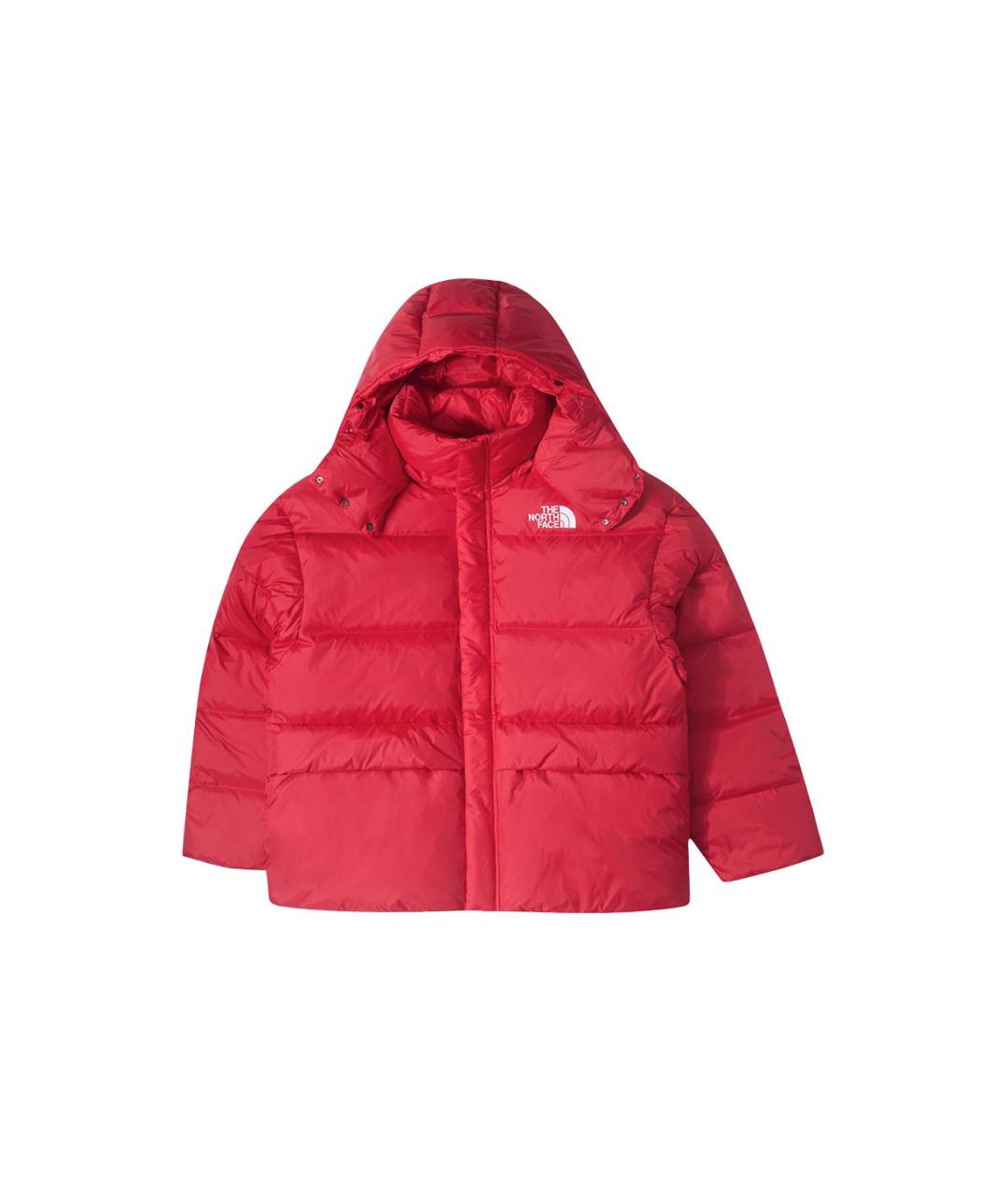 THE NORTH FACE Красный пуховик, фото 1