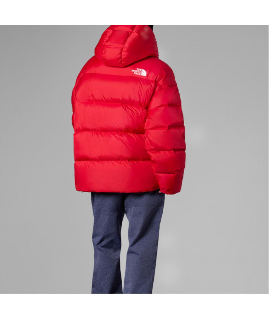 THE NORTH FACE Красный пуховик, фото 2
