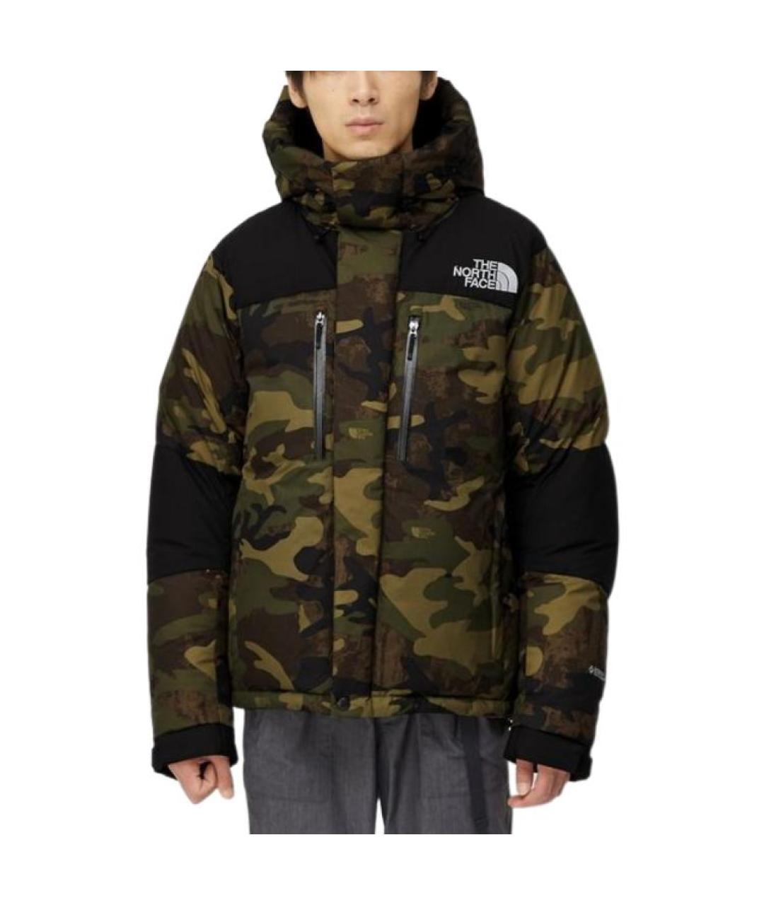 THE NORTH FACE Зеленый пуховик, фото 4