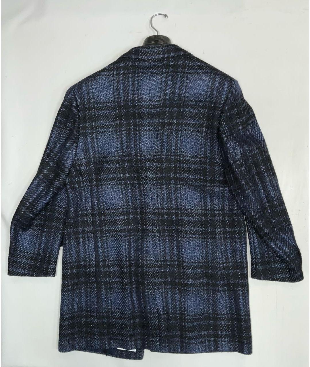 KITON Темно-синее кашемировое пальто, фото 4