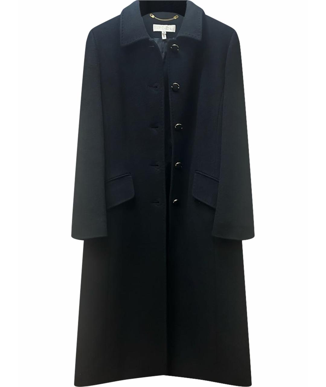 ESCADA Черное шерстяное пальто, фото 1