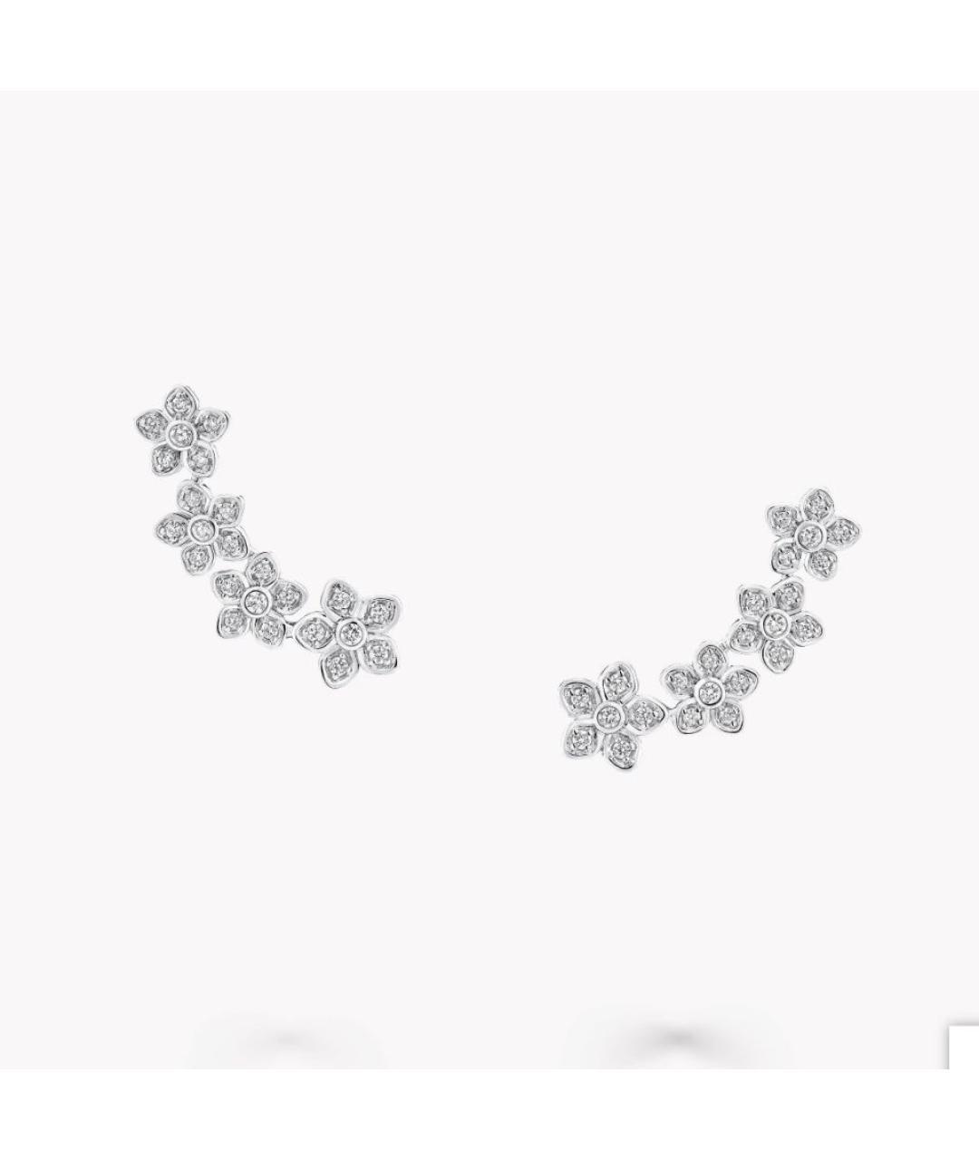 GRAFF Серебряные серьги из белого золота, фото 4