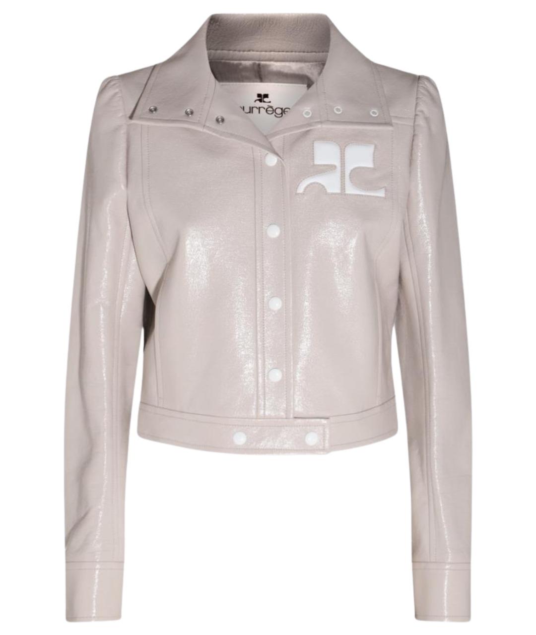 COURREGES Серая хлопковая куртка, фото 1