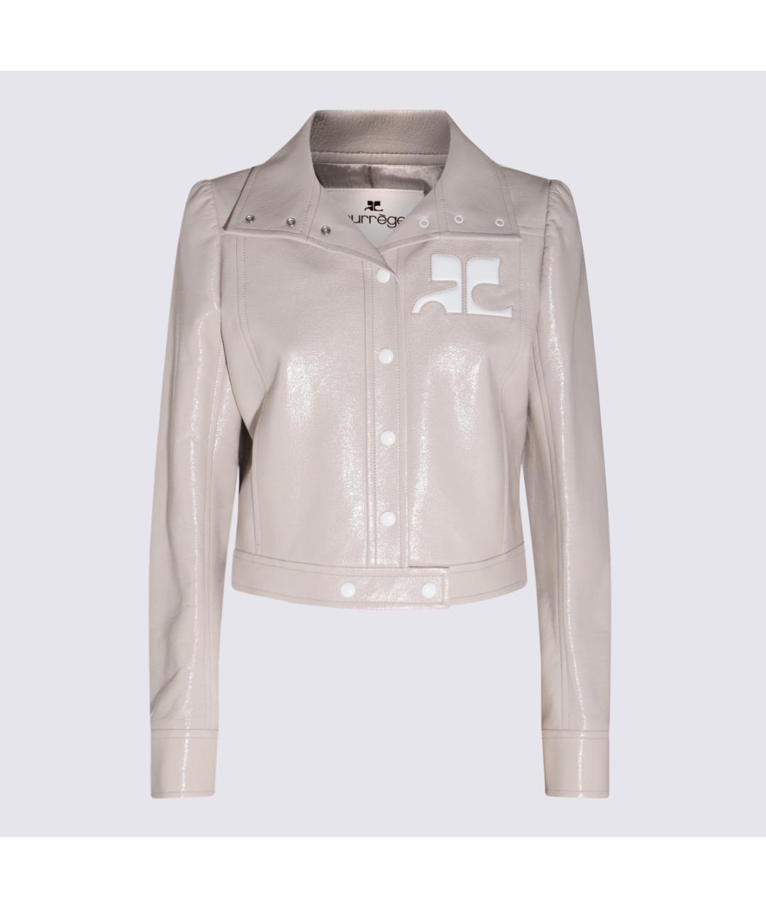 COURREGES Серая хлопковая куртка, фото 3