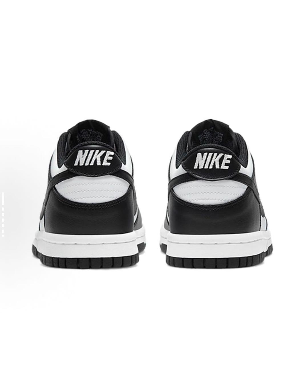 NIKE Черные кожаные кроссовки, фото 4