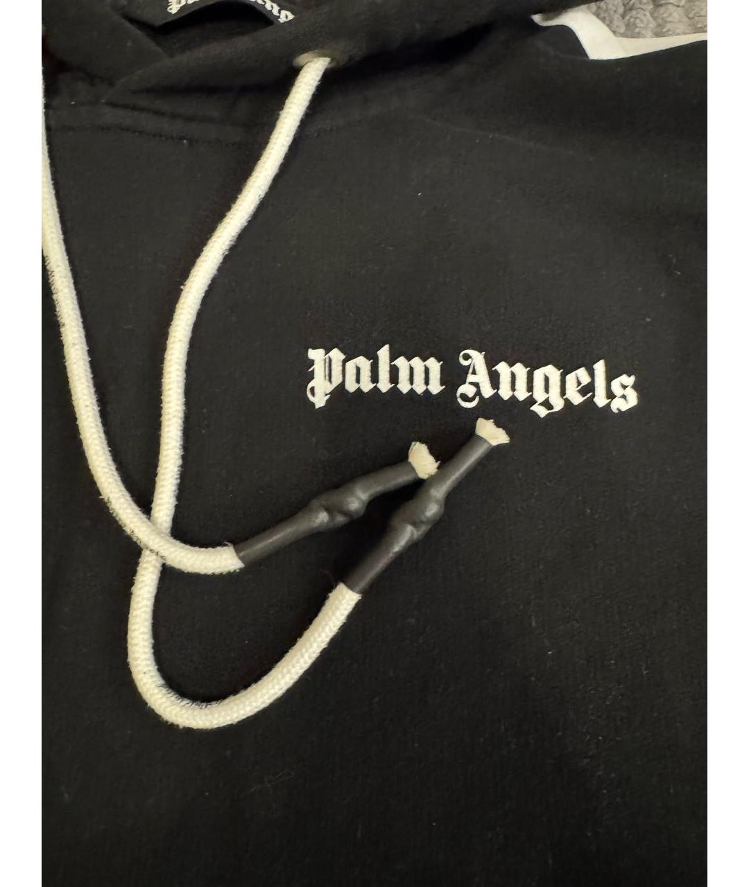 PALM ANGELS Черный хлопковый спортивный костюм, фото 6
