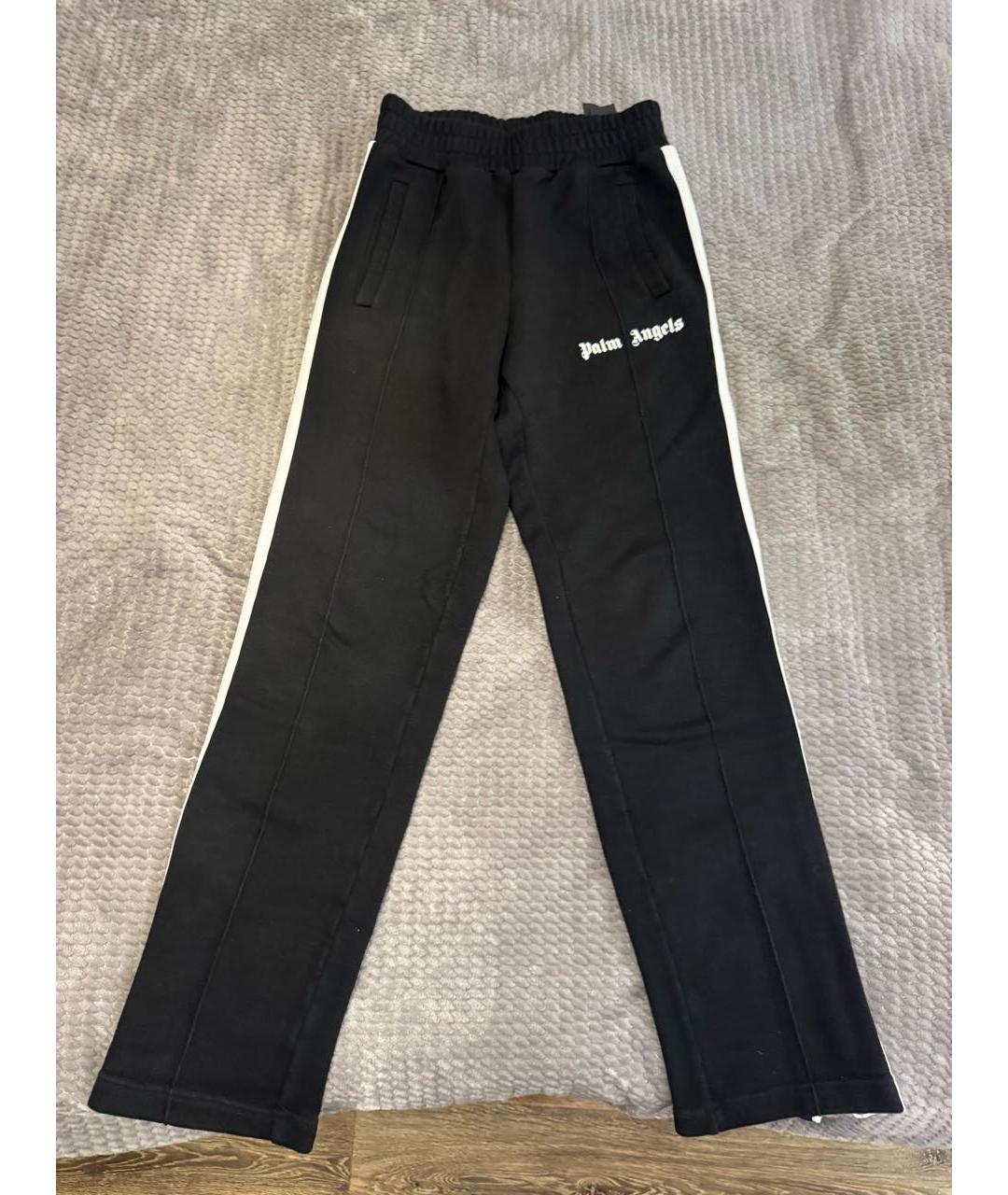 PALM ANGELS Черный хлопковый спортивный костюм, фото 2