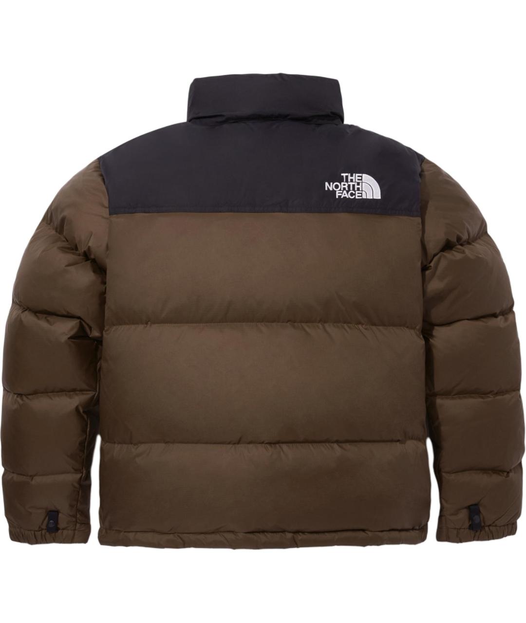 THE NORTH FACE Коричневый пуховик, фото 2