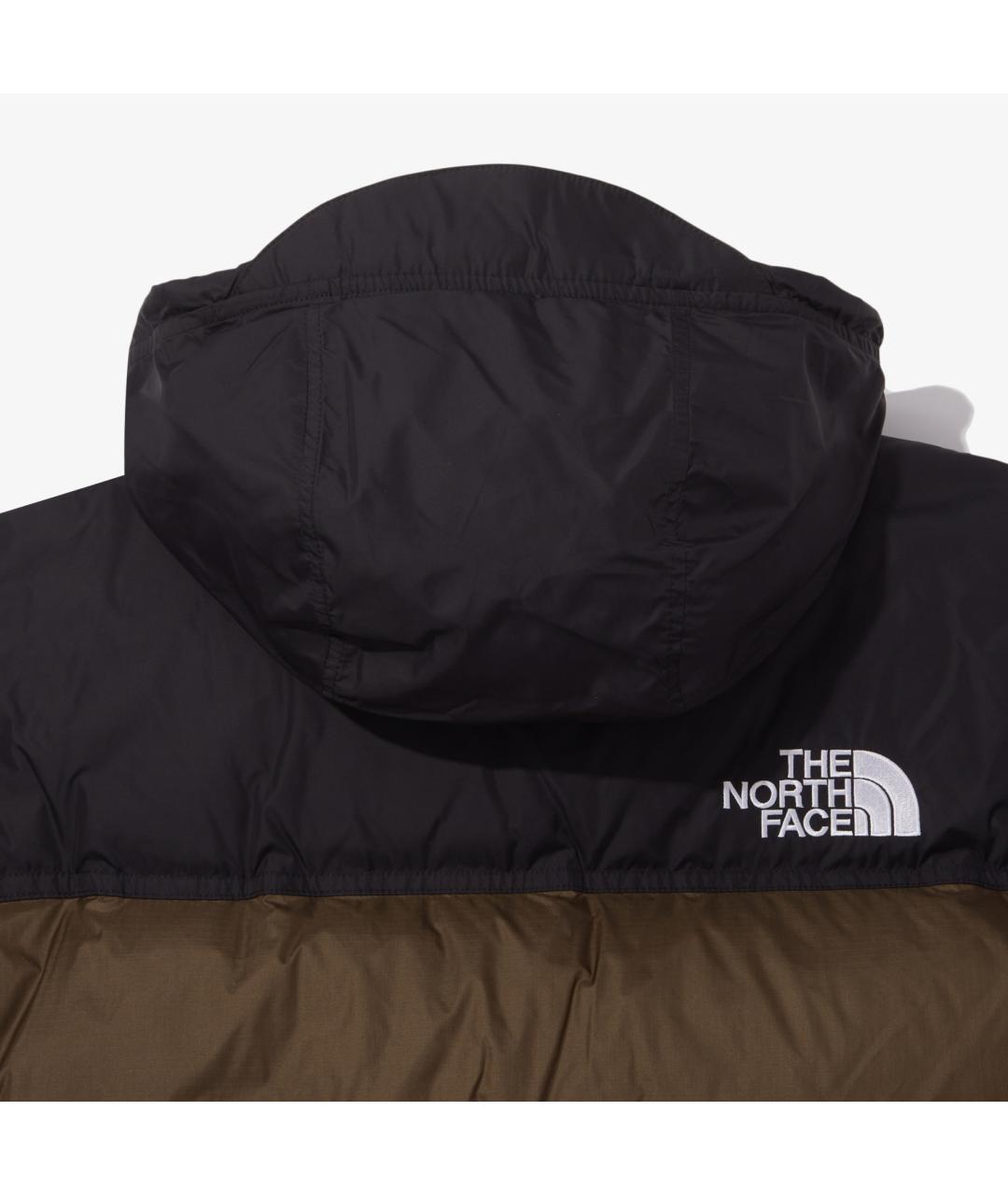 THE NORTH FACE Коричневый пуховик, фото 7