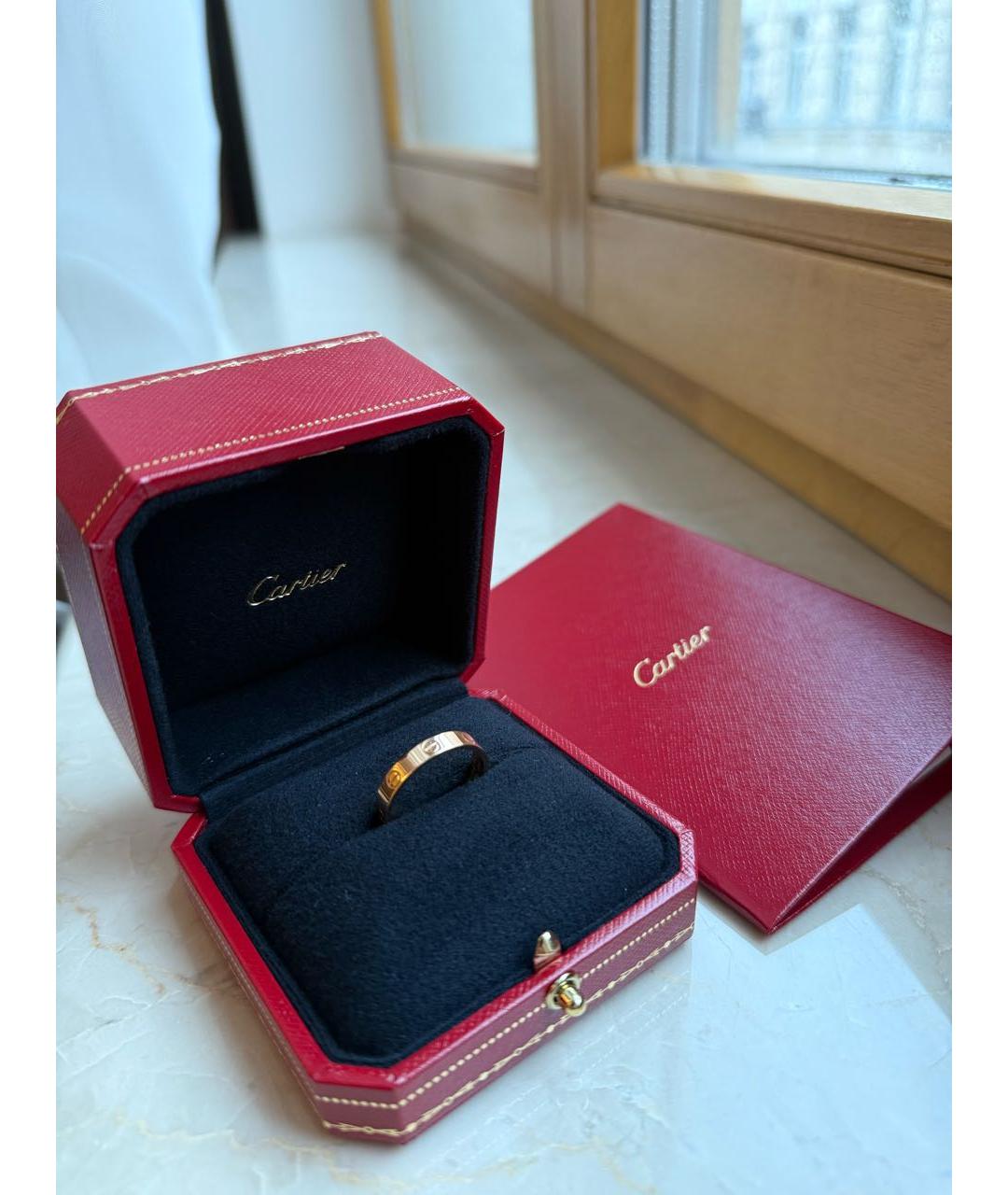 CARTIER Золотое кольцо из розового золота, фото 7