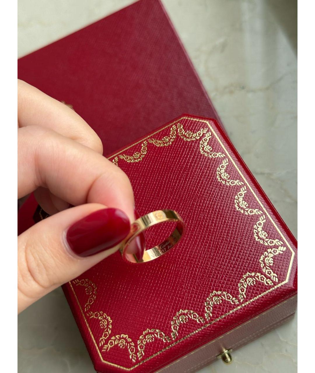 CARTIER Золотое кольцо из розового золота, фото 3