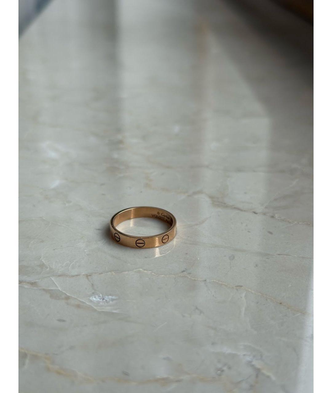 CARTIER Золотое кольцо из розового золота, фото 8