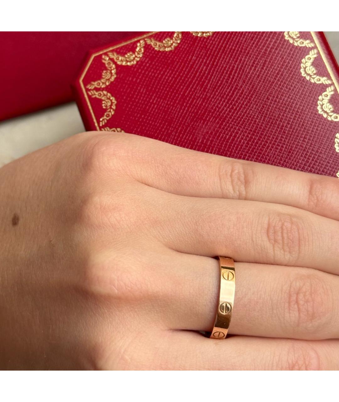 CARTIER Золотое кольцо из розового золота, фото 6