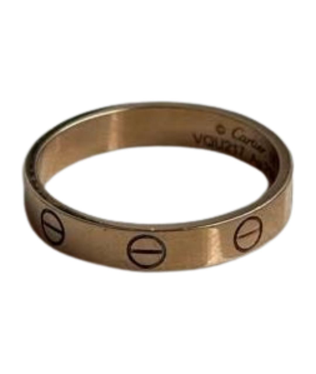 CARTIER Золотое кольцо из розового золота, фото 1