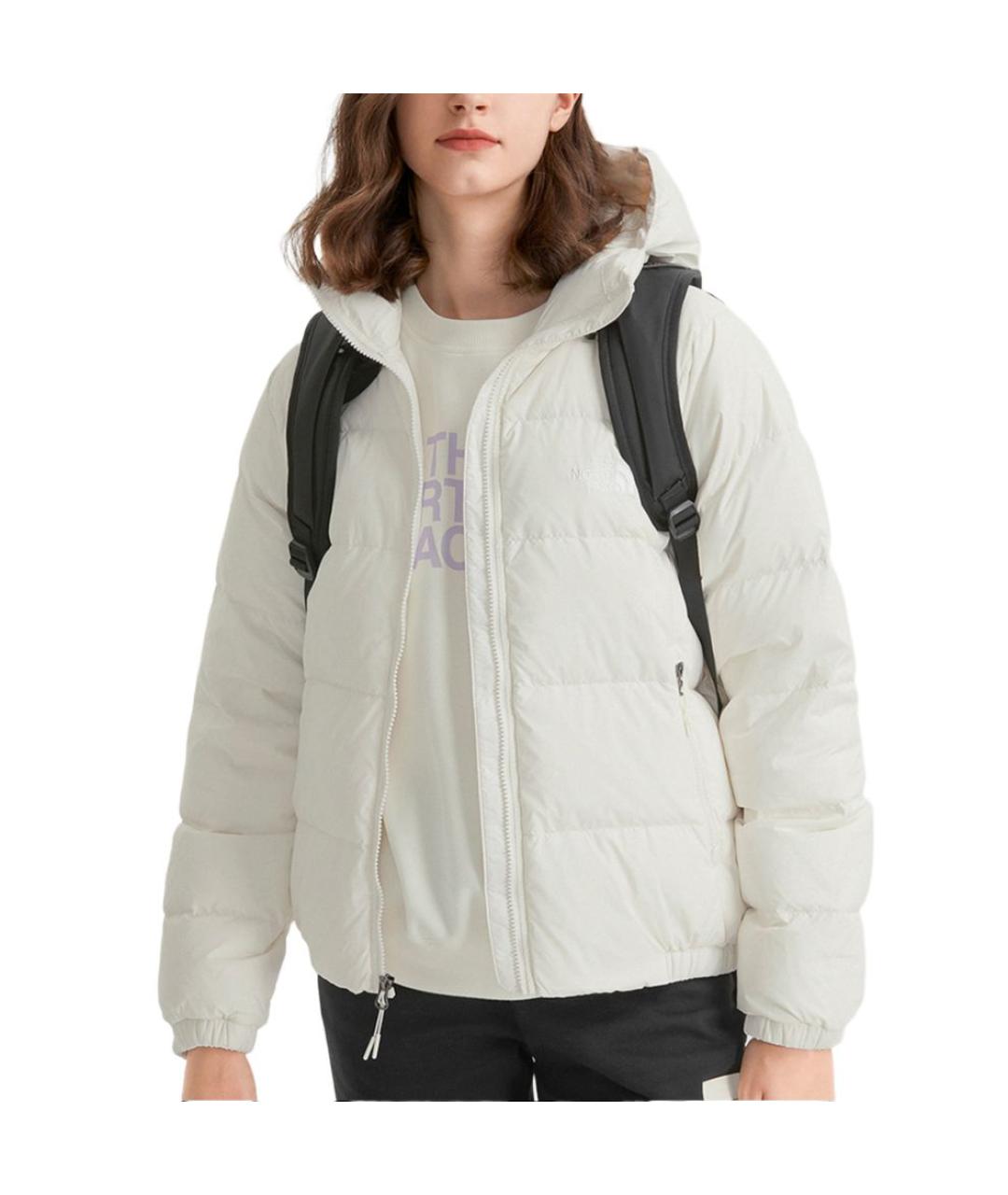 THE NORTH FACE Белый пуховик, фото 3