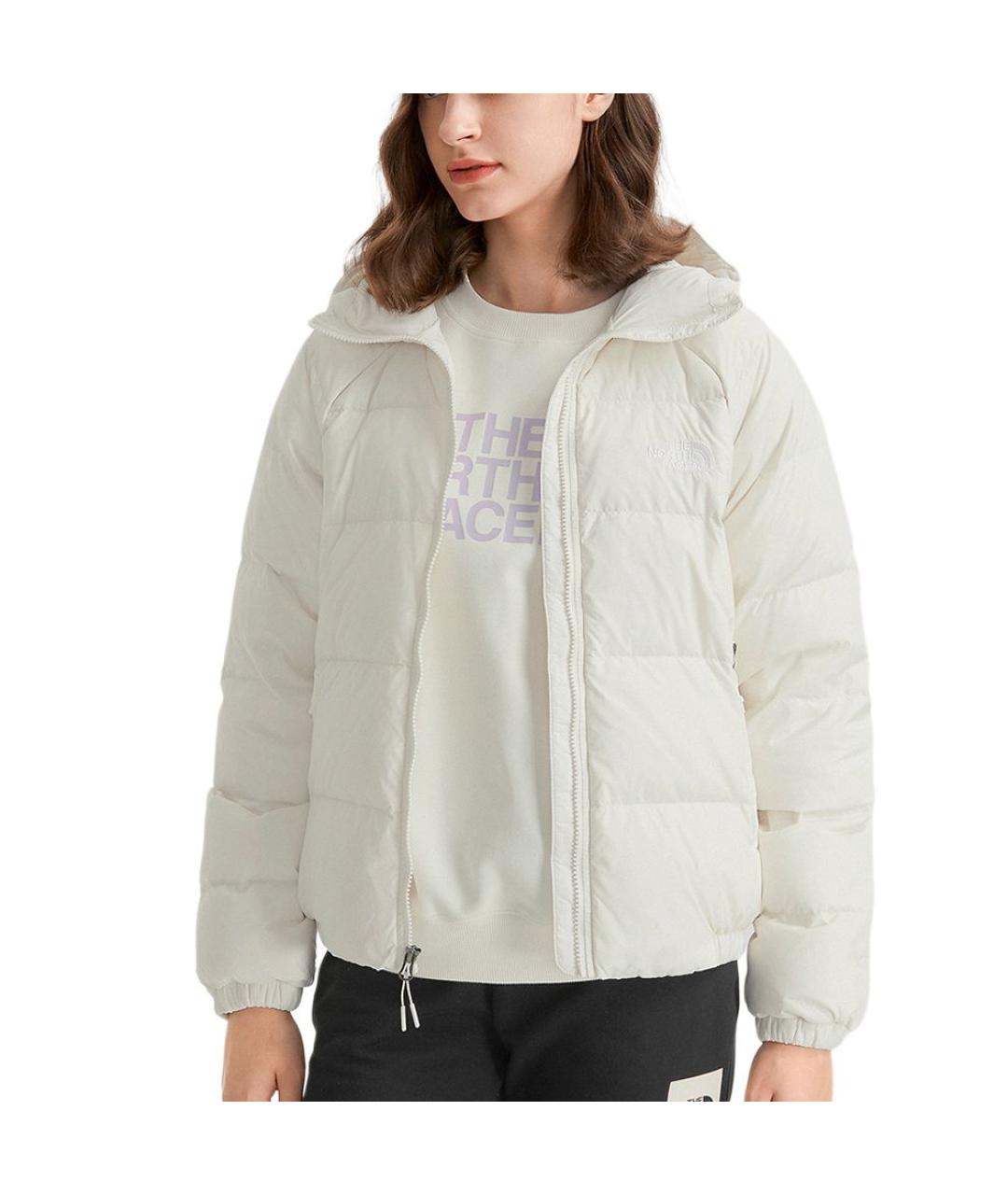 THE NORTH FACE Белый пуховик, фото 4