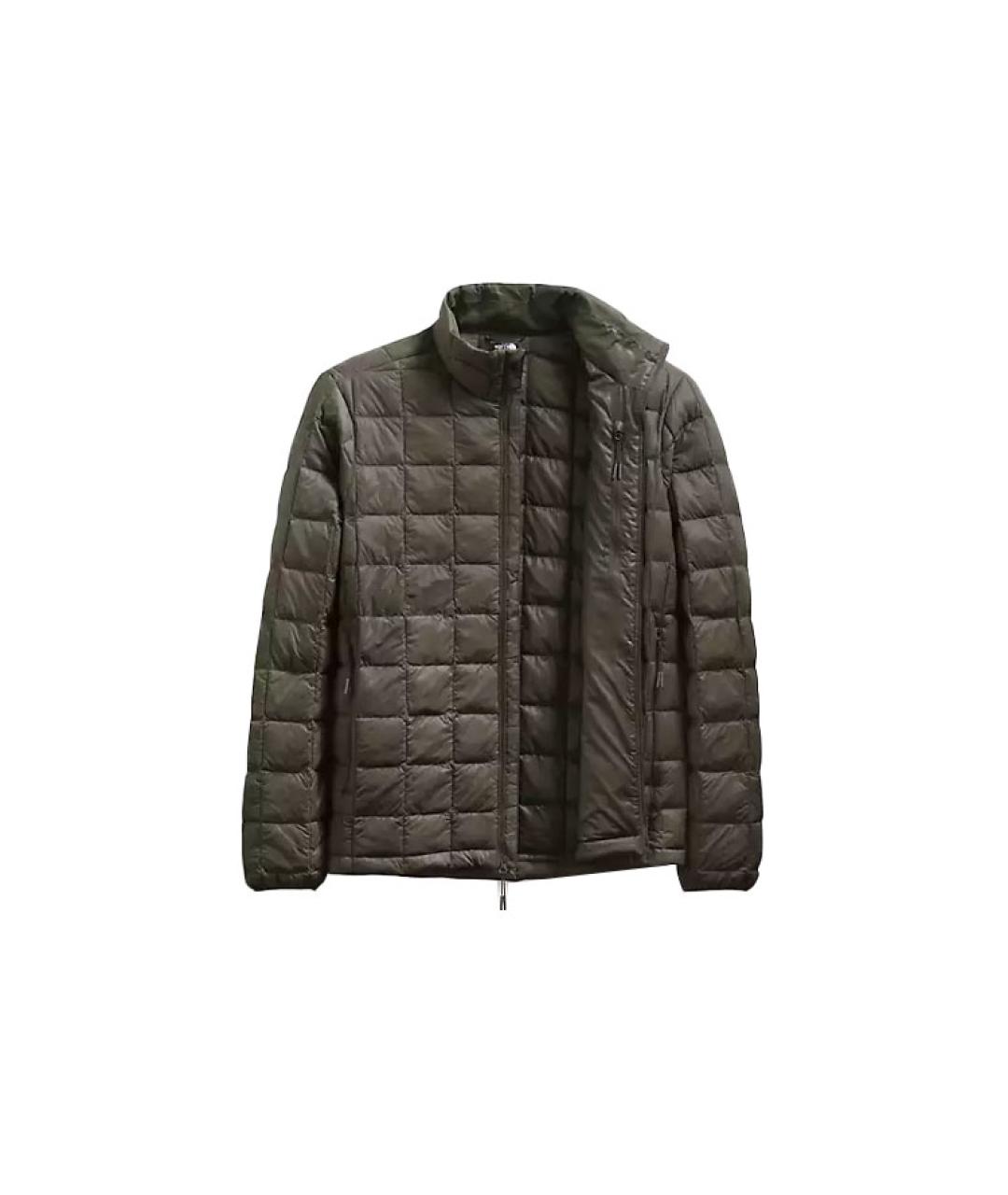 THE NORTH FACE Зеленый пуховик, фото 2