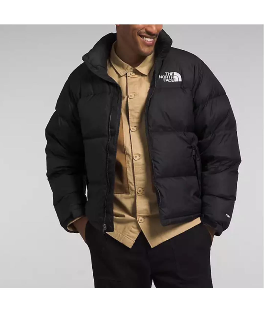 THE NORTH FACE Черный пуховик, фото 4
