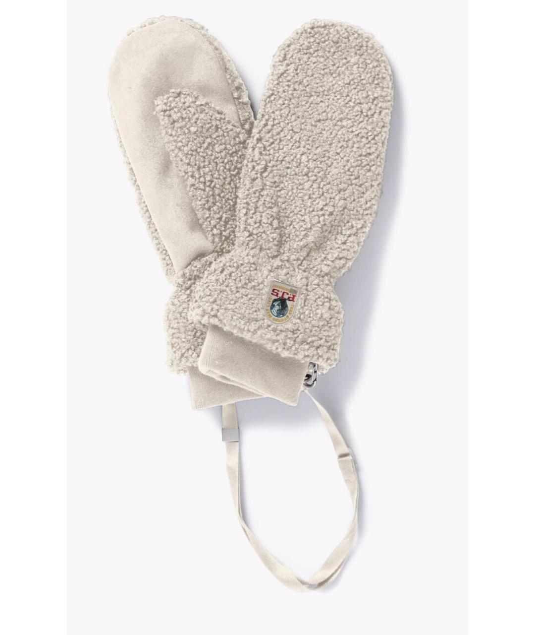 PARAJUMPERS Бежевые варежки, фото 2