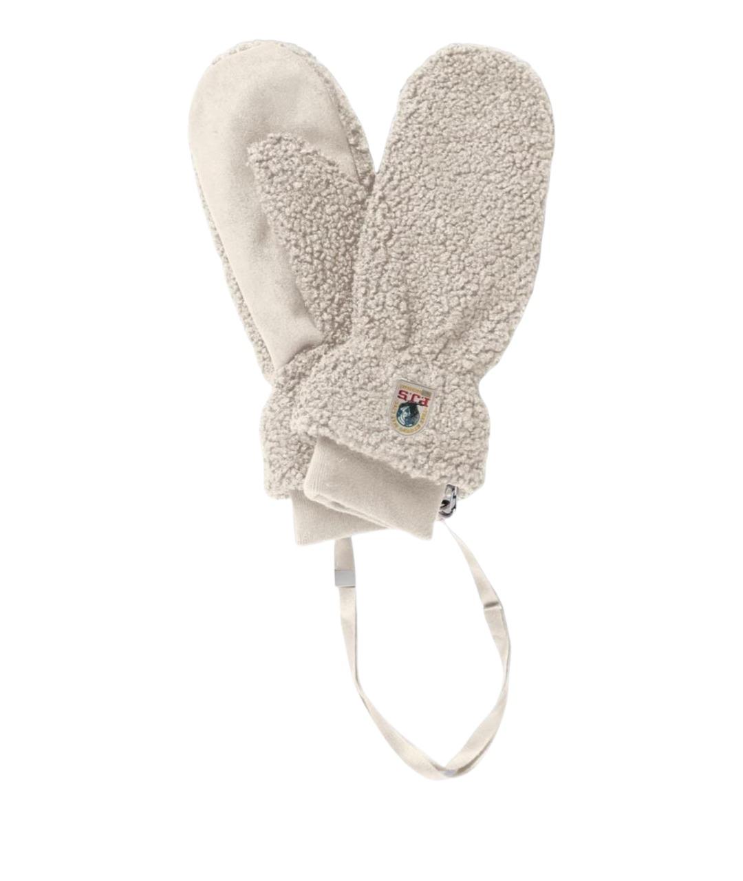 PARAJUMPERS Бежевые варежки, фото 1