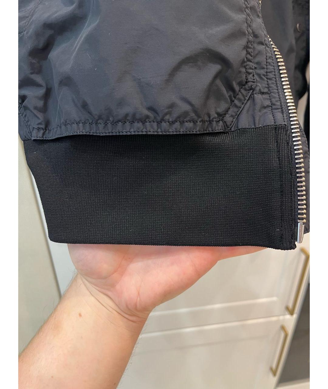 STONE ISLAND Темно-синяя полиамидовая куртка, фото 6