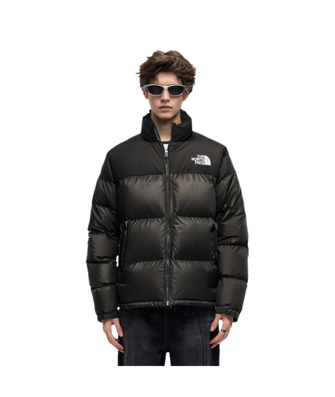 THE NORTH FACE Черный пуховик, фото 4