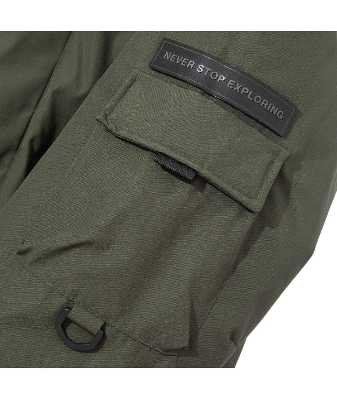 THE NORTH FACE Зеленый полиамидовый пуховик, фото 5