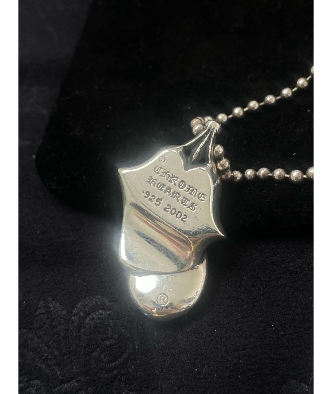 CHROME HEARTS Серебряная серебряная подвеска, фото 3