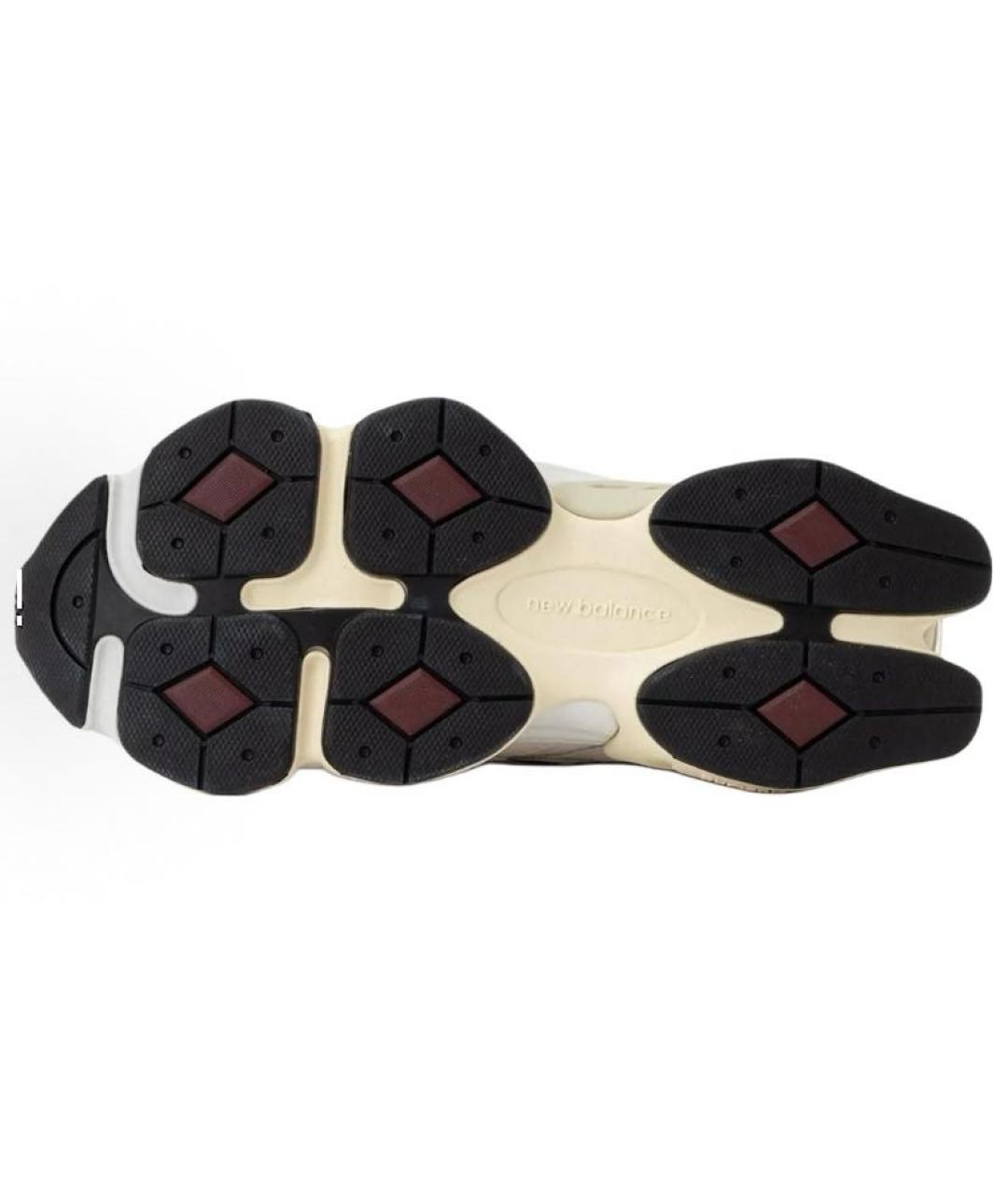 NEW BALANCE Бежевые текстильные низкие кроссовки / кеды, фото 5