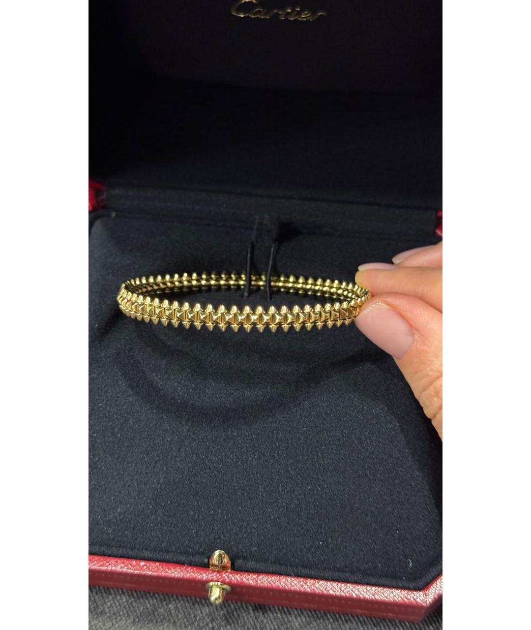 CARTIER Желтый браслет из желтого золота, фото 3