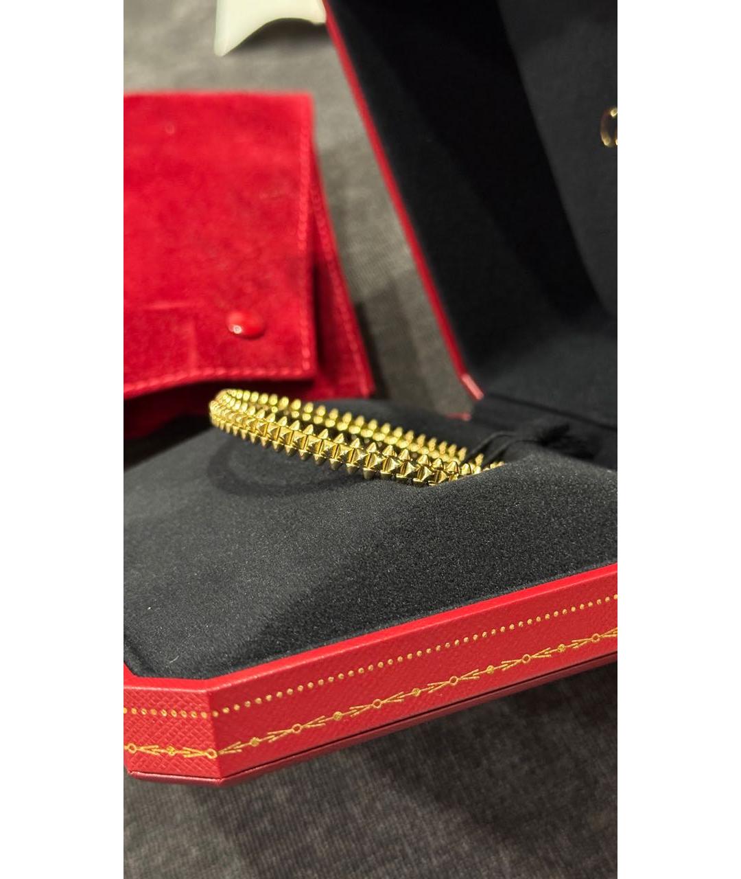 CARTIER Желтый браслет из желтого золота, фото 4