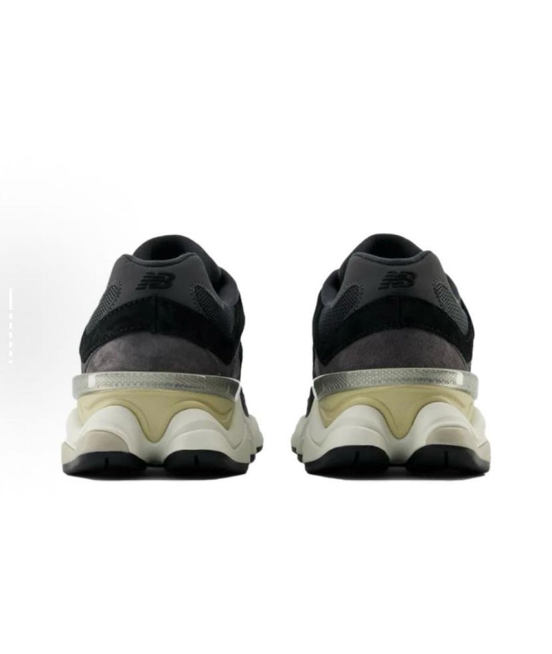 NEW BALANCE Черные текстильные низкие кроссовки / кеды, фото 5