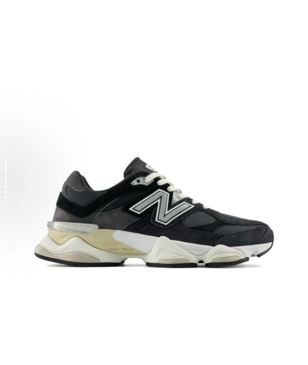 NEW BALANCE Черные текстильные низкие кроссовки / кеды, фото 7