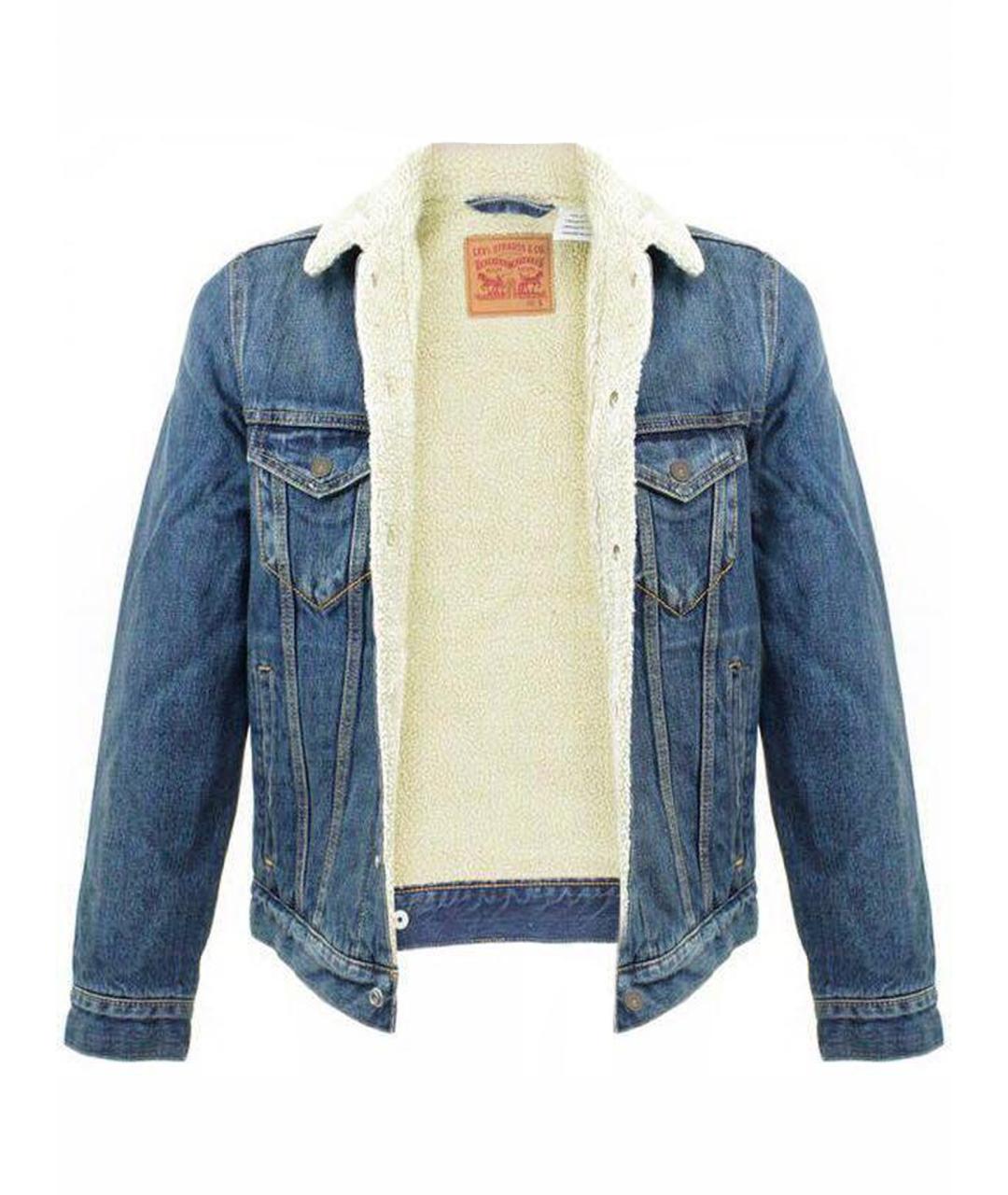 LEVI'S Голубая деним куртка, фото 1