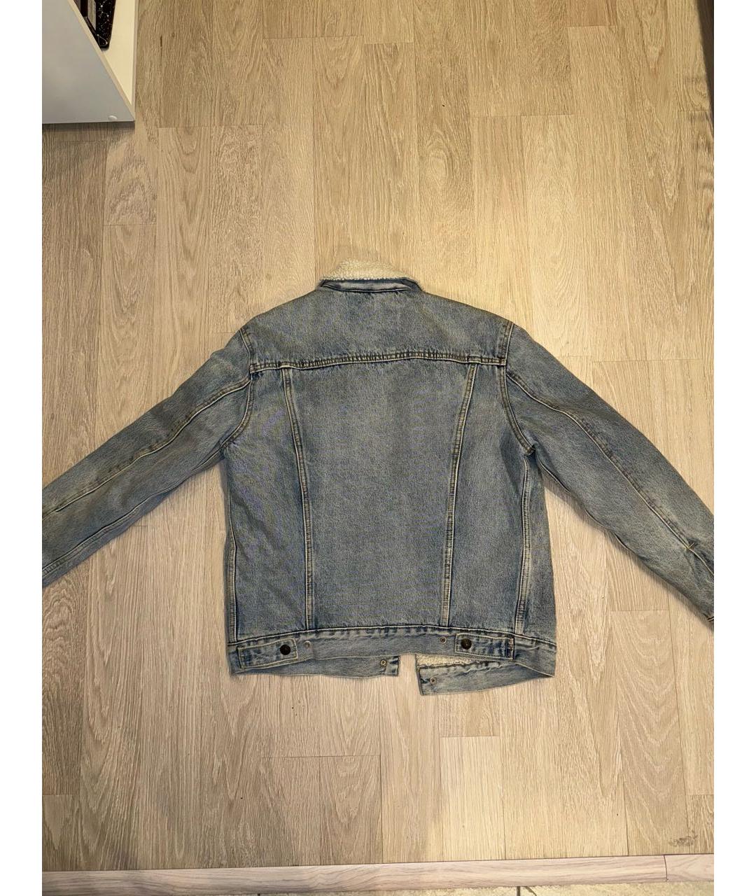 LEVI'S Голубая деним куртка, фото 2