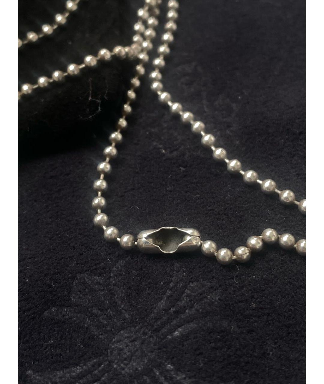 CHROME HEARTS Серебряная серебряная цепочка/подвеска, фото 5